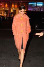 KATIE HOLMES Arrives at Jamie Foxx