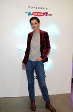 KATIE HOLMES at Old Navy x Popsugar Deck Hauls Gifting Pop-up in New York 12/09/2017