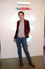 KATIE HOLMES at Old Navy x Popsugar Deck Hauls Gifting Pop-up in New York 12/09/2017