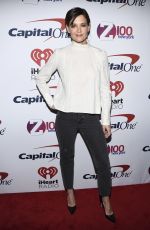KATIE HOLMES at Z100 Jingle Ball in New York 12/08/2017