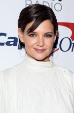 KATIE HOLMES at Z100 Jingle Ball in New York 12/08/2017