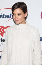KATIE HOLMES at Z100 Jingle Ball in New York 12/08/2017
