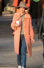KATIE HOLMES Out for Coffee in New York 11/30/2017