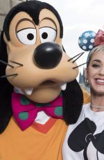 KATY PERRY at Magic Kingdom Park at Walt Disney 12/18/2017