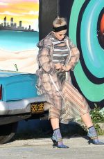 KATY PERRY on the Set of a Photoshoot in Wynwood Arts District in Miami 12/19/2017