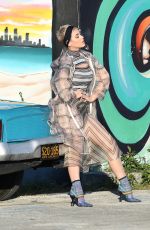 KATY PERRY on the Set of a Photoshoot in Wynwood Arts District in Miami 12/19/2017