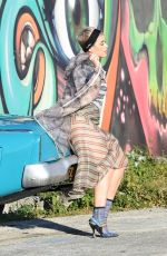 KATY PERRY on the Set of a Photoshoot in Wynwood Arts District in Miami 12/19/2017