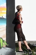 KATY PERRY on the Set of a Photoshoot in Wynwood Arts District in Miami 12/19/2017
