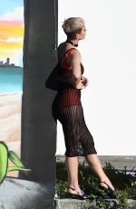 KATY PERRY on the Set of a Photoshoot in Wynwood Arts District in Miami 12/19/2017