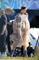 KATY PERRY on the Set of a Photoshoot in Wynwood Arts District in Miami 12/19/2017