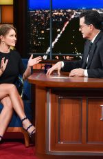 KATY TUR at Late Show with Stephen Colbert 11/12/2017
