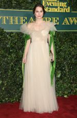 KEIRA KNIGHTLEY at London Evening Standard Theatre Awards in London 12/03/2017