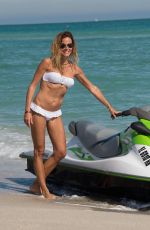KELLY BENSIMON in Bikini at a Beach in Miami 12/29/2017
