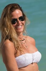 KELLY BENSIMON in Bikini at a Beach in Miami 12/29/2017