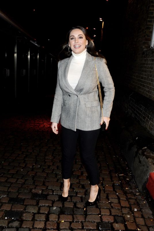 KELLY BROOK at Blue-Ggreen Secret Gig in London 12/11/2017