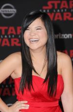 KELLY MARIE at Star Wars: The Last Jedi Premiere in Los Angeles 12/09/2017
