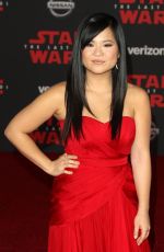 KELLY MARIE at Star Wars: The Last Jedi Premiere in Los Angeles 12/09/2017