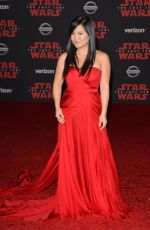 KELLY MARIE at Star Wars: The Last Jedi Premiere in Los Angeles 12/09/2017