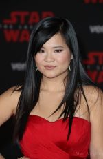 KELLY MARIE at Star Wars: The Last Jedi Premiere in Los Angeles 12/09/2017