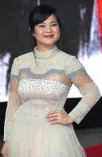 KELLY MARIE TRAN at Star Wars: The Last Jedi Premiere in London 12/12/2017
