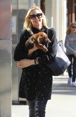 KELLY TURHERFORD Out for Lunch with Her Dog in Beverly Hills 12/02/2017