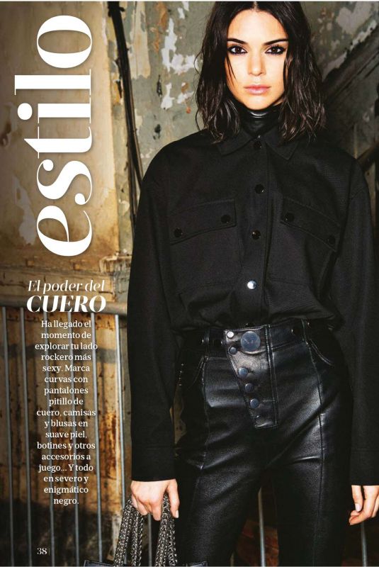 KENDALL JENNER in Mujer Hoy Magazine, December 2017