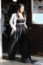 KENDALL JENNER, KOURTNEY KARDASHIAN and LARSA PIPPEN at Blue Jam Caffe in Calabasas 12/08/2017
