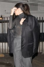 KENDALL JENNER Leaves Avalon Club in Hollywood 12/07/2017