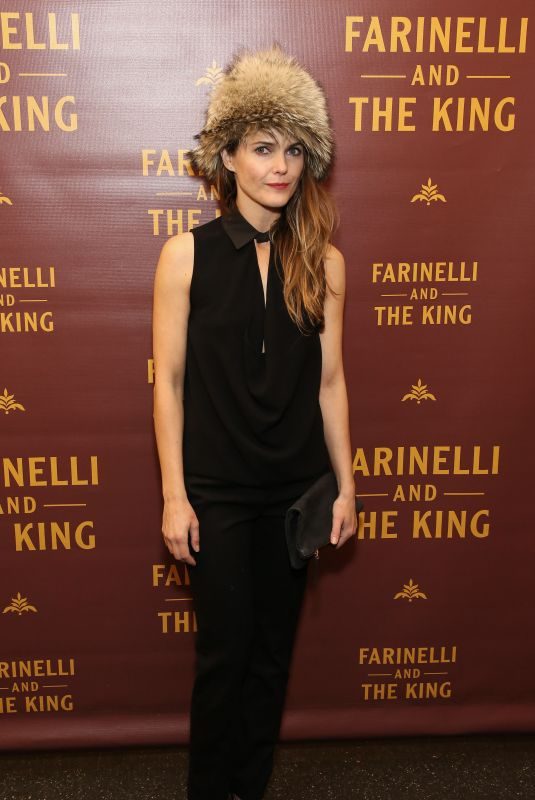 KERI RUSSELL at Farinelli and the King Broadway Opening Night in New York 12/17/2017