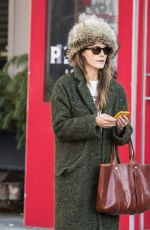 KERI RUSSELL Out and About in New York 12/21/2017