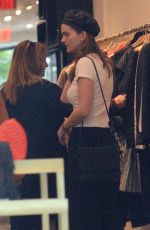 KERRIS DORSEY Out Shopping in Beverly Hills 11/29/2017