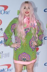 KESHA SEBERT at Kiis FM’s Jingle Ball in Los Angeles 12/01/2017