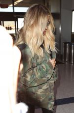 KHLOE KARDASHIAN at Los Angeles International Airport 12/08/2017
