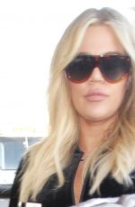 KHLOE KARDASHIAN at Los Angeles International Airport 12/29/2017