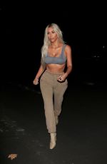 KIM KARDASHIAN on the Set of a Photoshoot in Los Angeles 12/01/2017