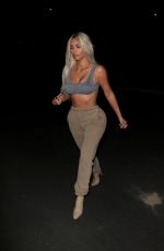 KIM KARDASHIAN on the Set of a Photoshoot in Los Angeles 12/01/2017