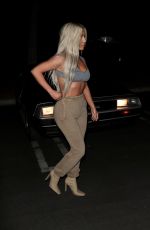 KIM KARDASHIAN on the Set of a Photoshoot in Los Angeles 12/01/2017