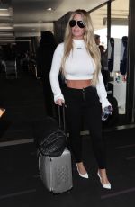 KIM ZOLCIAK and Kroy Biermann at LAX Airpoirt in Los Angeles 12/21/2017
