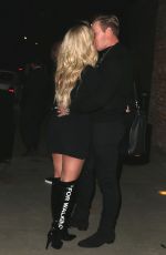 KIM ZOLCIAK Out for Dinner at Tao in Hollywood 12/20/2017