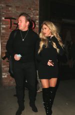 KIM ZOLCIAK Out for Dinner at Tao in Hollywood 12/20/2017