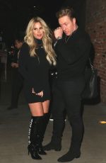 KIM ZOLCIAK Out for Dinner at Tao in Hollywood 12/20/2017
