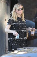 KIRSTEN DUNST at Alfred Coffee + Kitchen in Studio City 12/12/2017