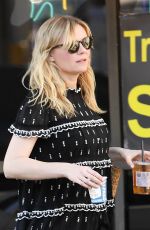 KIRSTEN DUNST at Alfred Coffee + Kitchen in Studio City 12/12/2017