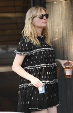 KIRSTEN DUNST at Alfred Coffee + Kitchen in Studio City 12/12/2017