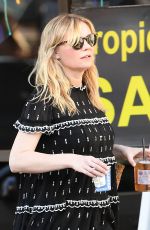 KIRSTEN DUNST at Alfred Coffee + Kitchen in Studio City 12/12/2017
