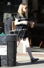 KIRSTEN DUNST at Alfred Coffee + Kitchen in Studio City 12/12/2017