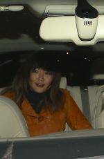 KIRSTEN DUSNT Leaves Madeo Restaurant in Los Angeles 12/19/2017