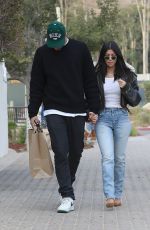 KOURTNEY KARDASHIAN and Younes Bendjima Leaves Taverna Tony in Malibu 12/23/2017