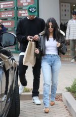 KOURTNEY KARDASHIAN and Younes Bendjima Leaves Taverna Tony in Malibu 12/23/2017