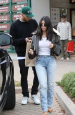 KOURTNEY KARDASHIAN and Younes Bendjima Leaves Taverna Tony in Malibu 12/23/2017